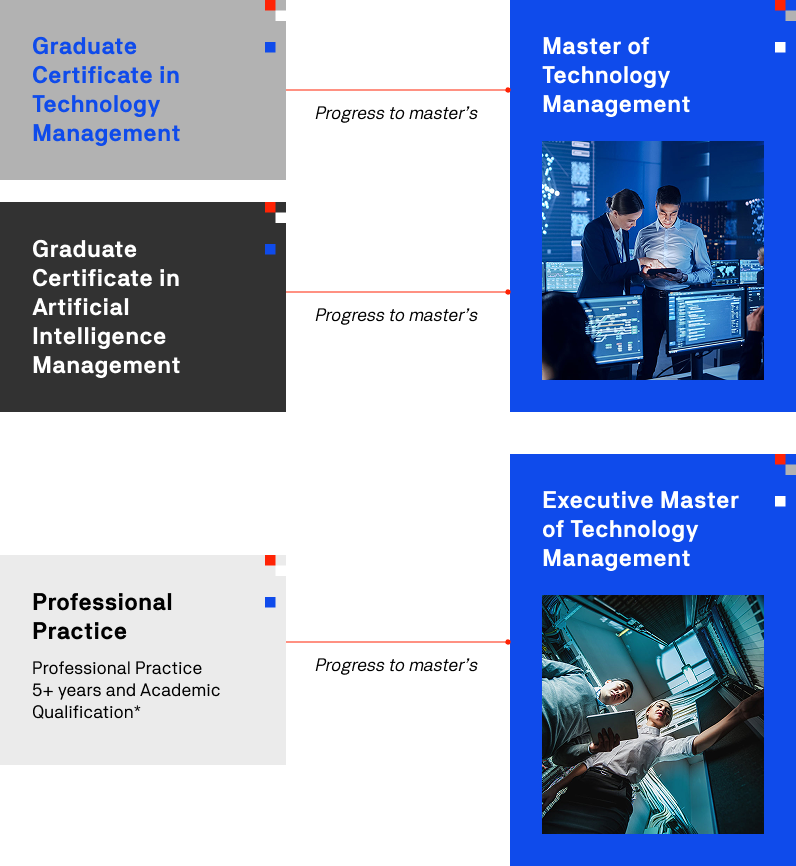An infographic displaying four distinct types of training programs, each represented with icons and brief descriptions.